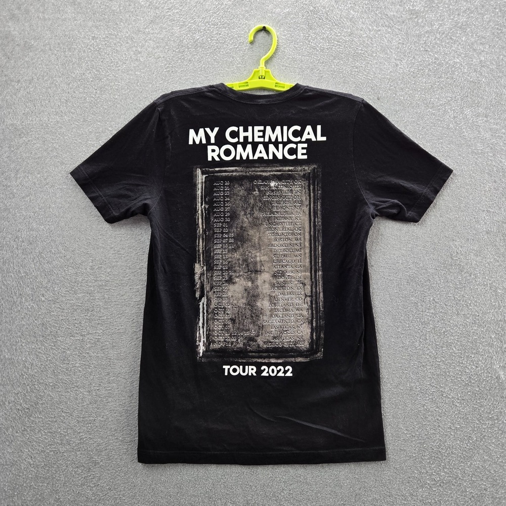 My Chemical Romance Men Shirt M Black‎  Gerard Way Tour 2022 Band Tee